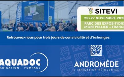 SITEVI 2025 : l’irrigation connectée entre dans une nouvelle ère